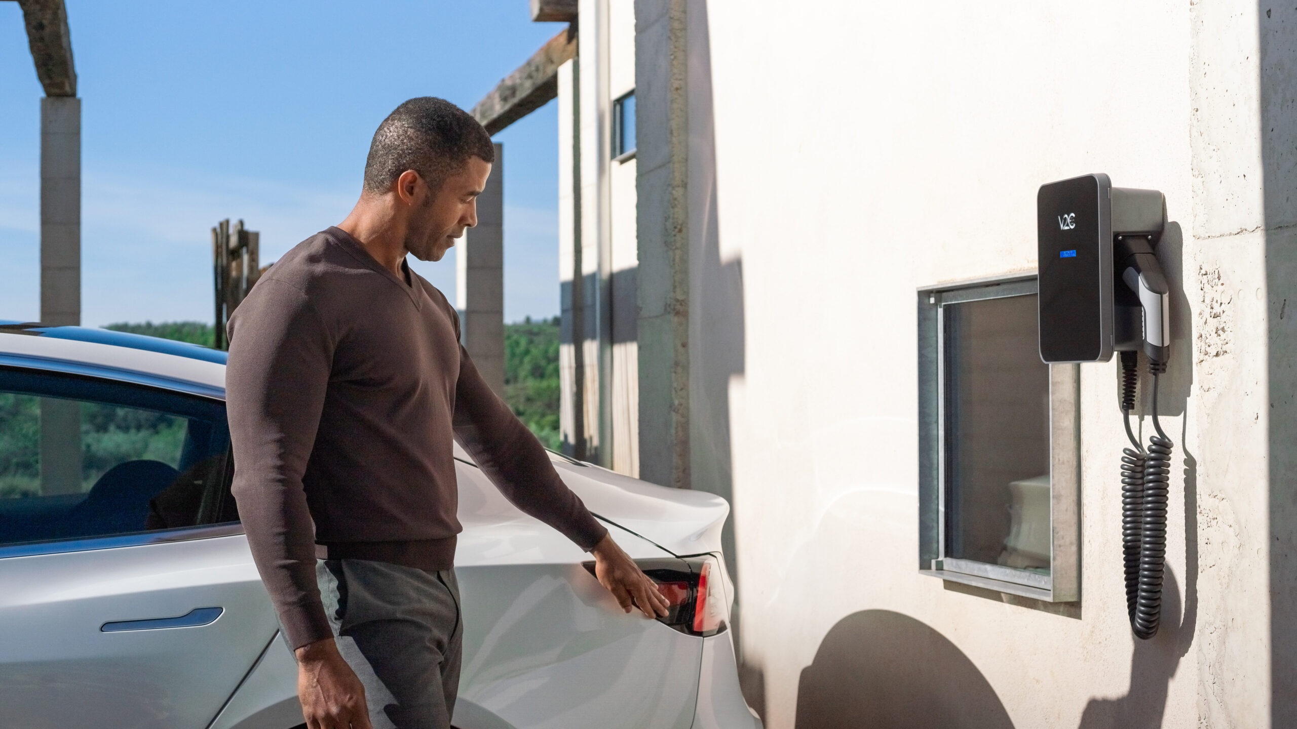 Cargador Trydan de V2C instalado en vivienda