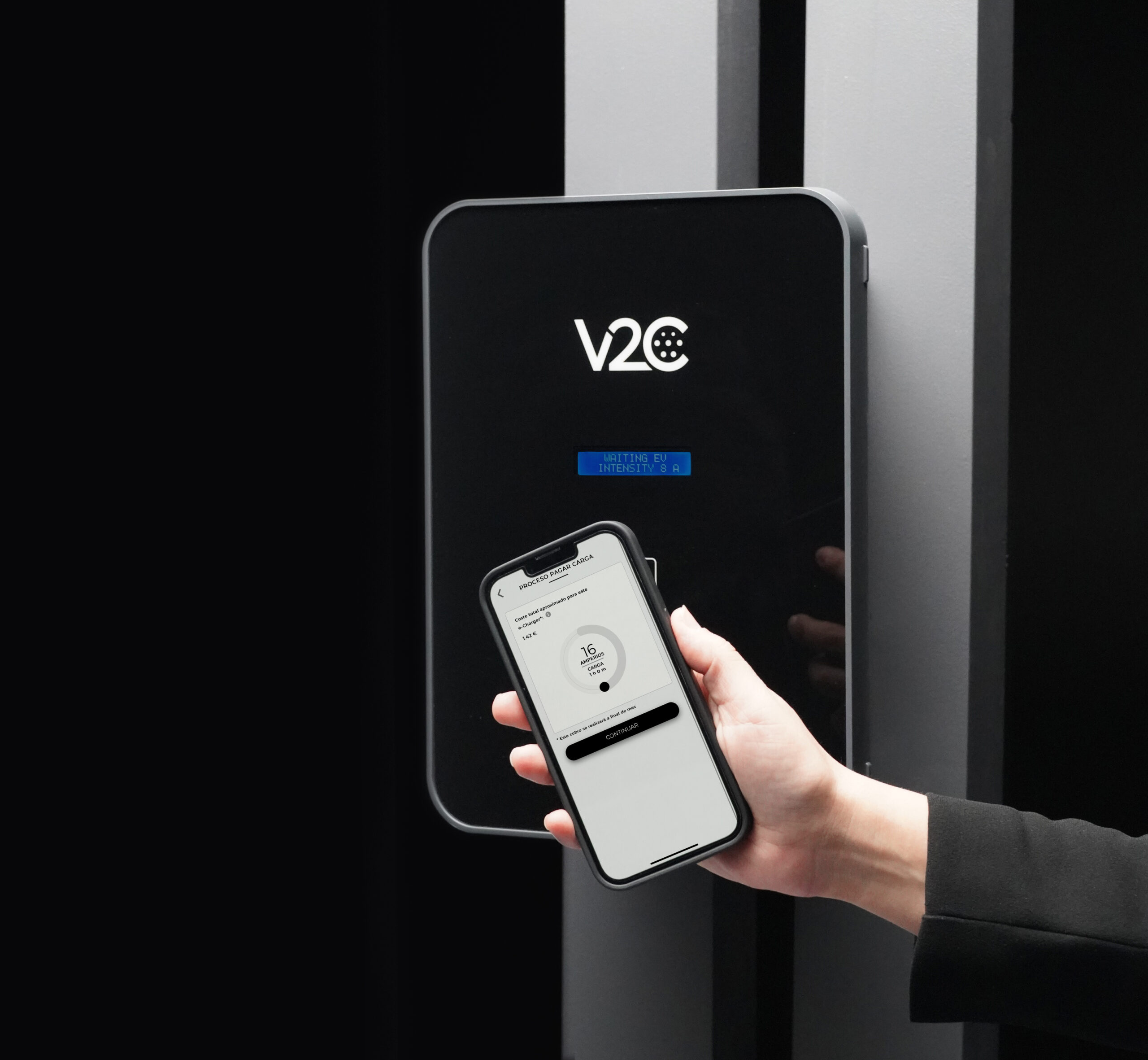 App V2C Cloud para controlar el cargador Trydan